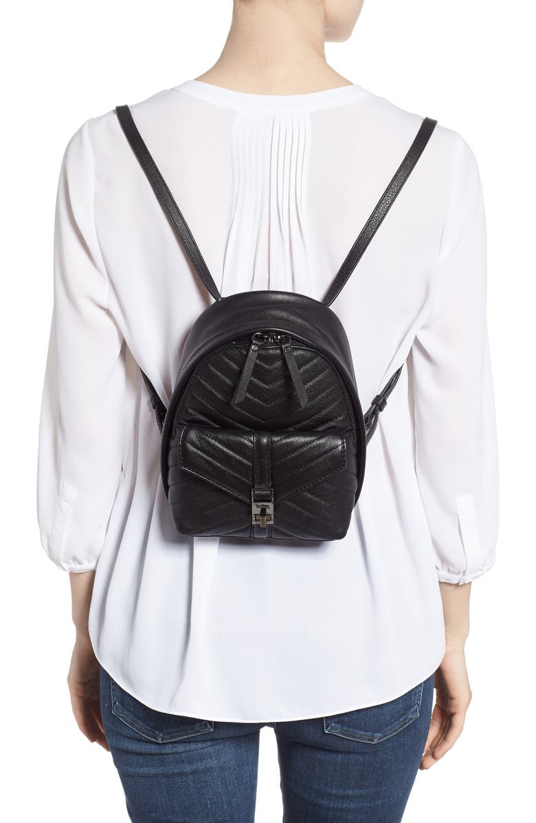 Botkier Dakota Quilted Leather Backpack, Alternate, color,