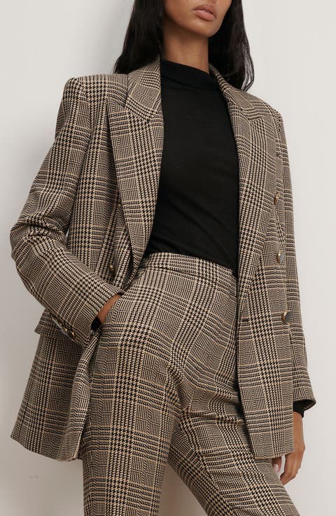 Rhys Houndstooth Check Dickey Jacket