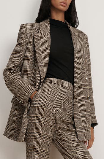 Rhys Houndstooth Check Dickey Jacket