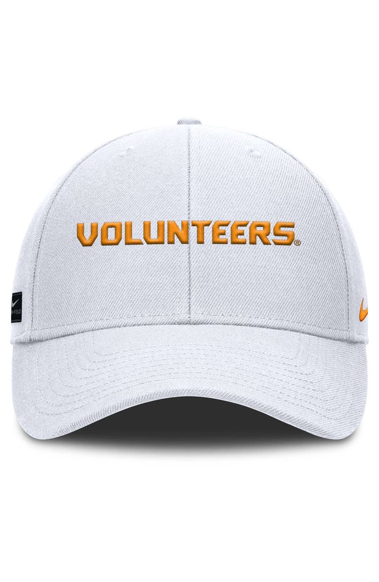 Nike Men's Nike White Tennessee Volunteers 2025 On-Field Rise Performance Adjustable Hat, Alternate, color, White