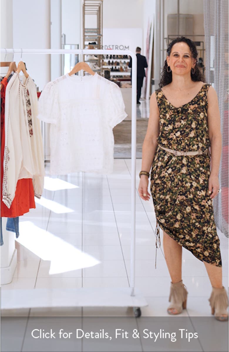 Adeline Organic Cotton Eyelet Top, sales video thumbnail