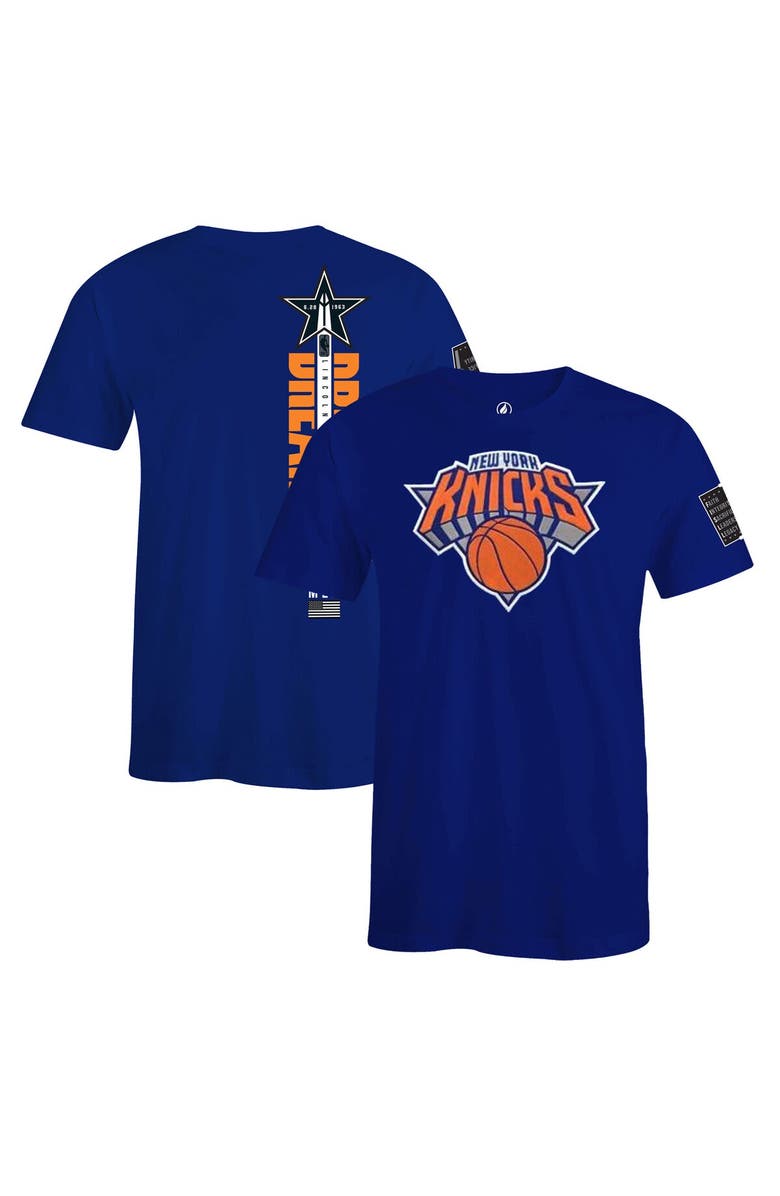 FISLL Unisex FISLL x Black History Collection Royal New York Knicks T-Shirt, Main, color, Royal