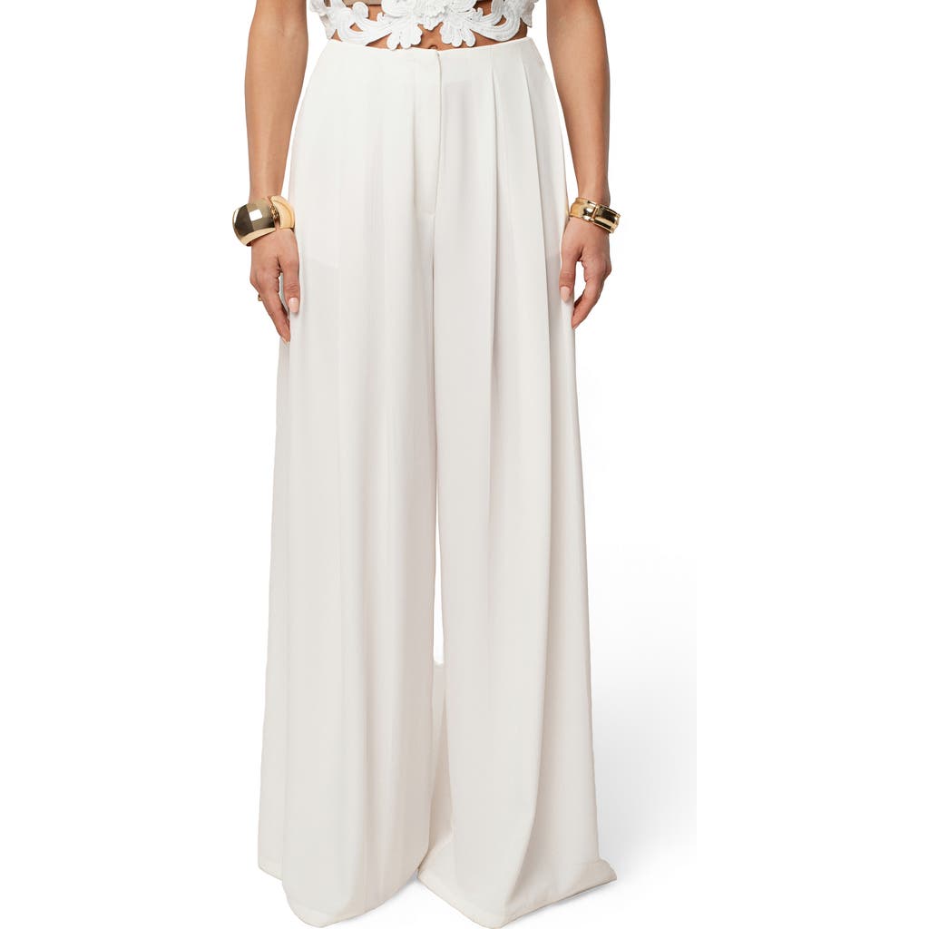 Jluxlabel Summer Ease Pants In White