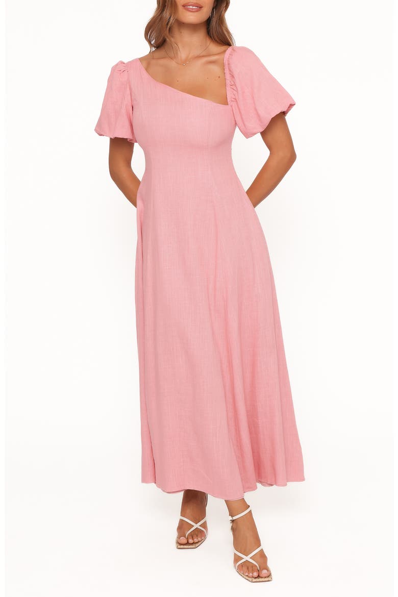 Franca Midi Dress, Main, color, PINK