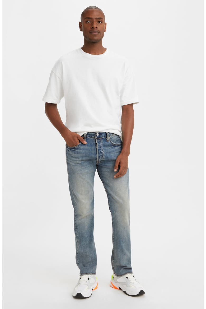 Levi's® 501™ Original Straight Leg Jeans, Alternate, color, UNLEADED