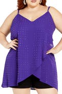 City Chic Tess Embellished High-Low Camisole