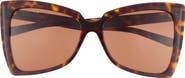 Balenciaga 57mm Butterfly Sunglasses