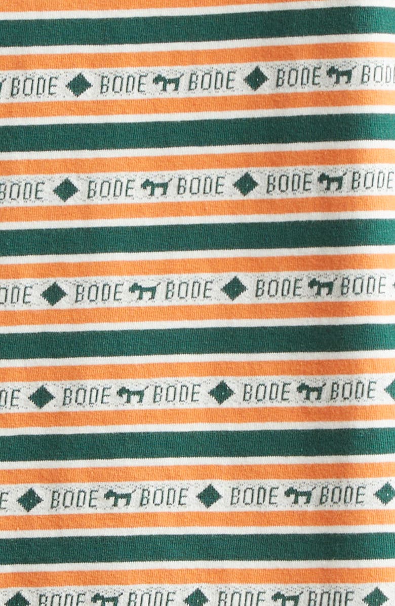 Bode Scottie Jacquard Boxy T-Shirt, Alternate, color, 