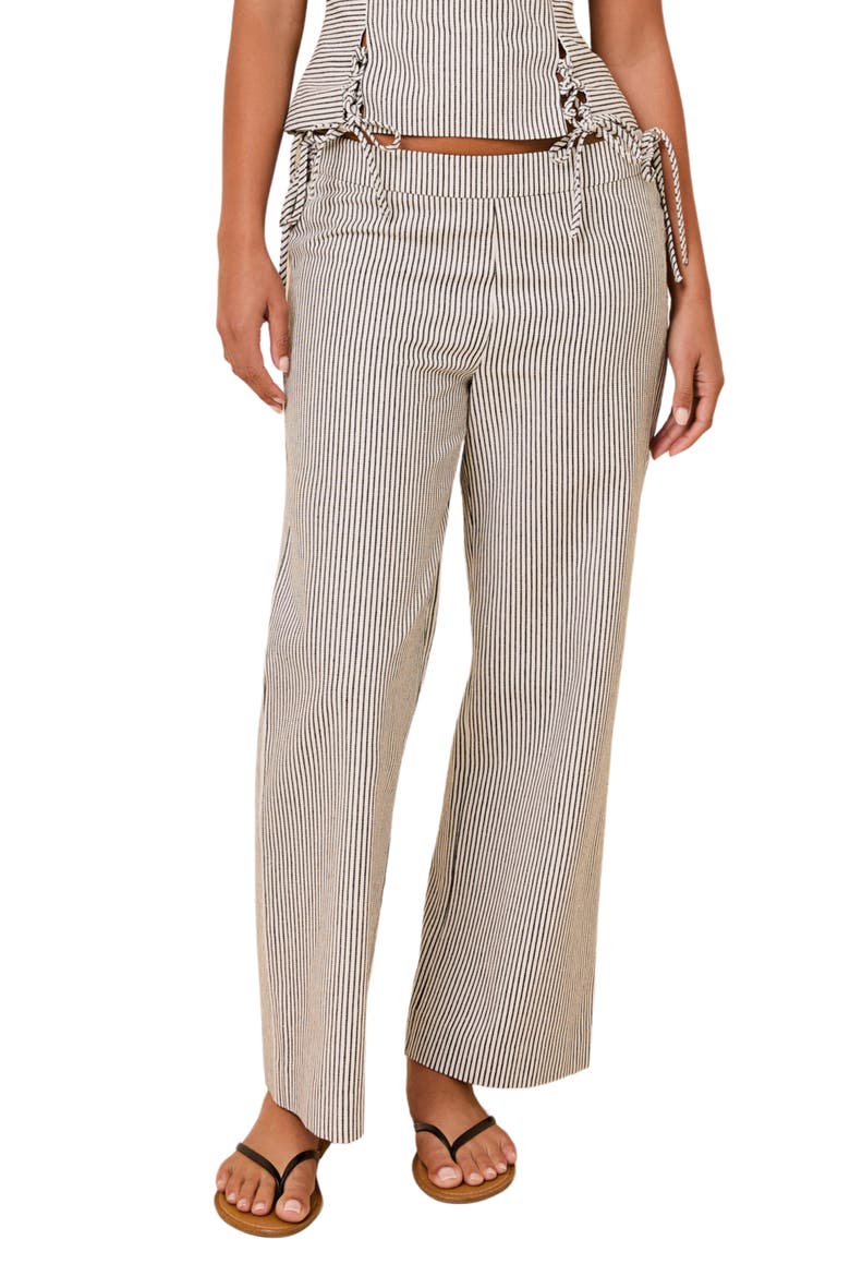The Kendall Stripe Pants, Main, color, TWILL STRIPE