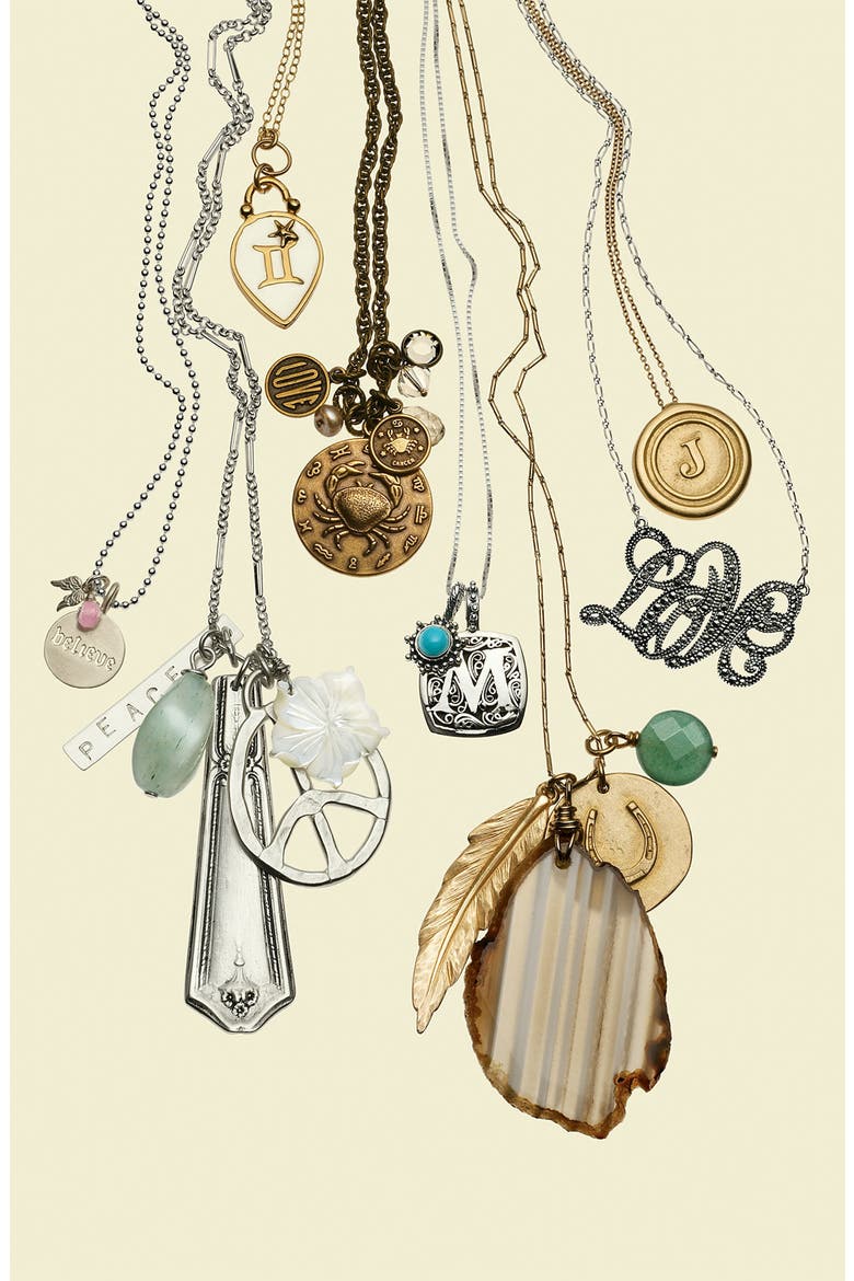 Zodiac Pendant Necklace, Alternate, color, SCORPIO