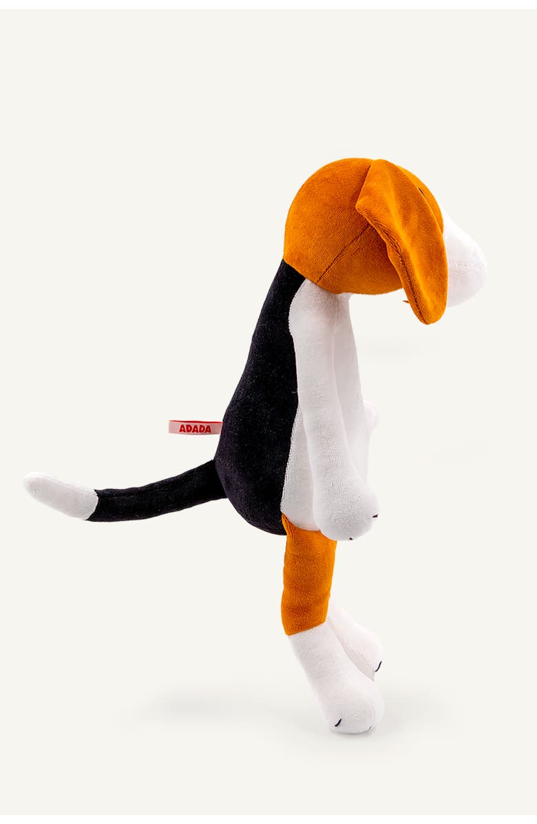 ADADA Barry the Beagle Dog stuffed animal brown, Alternate, color, Brown