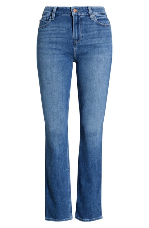 Cindy High Waist Ankle Straight Leg Jeans (Freeride)