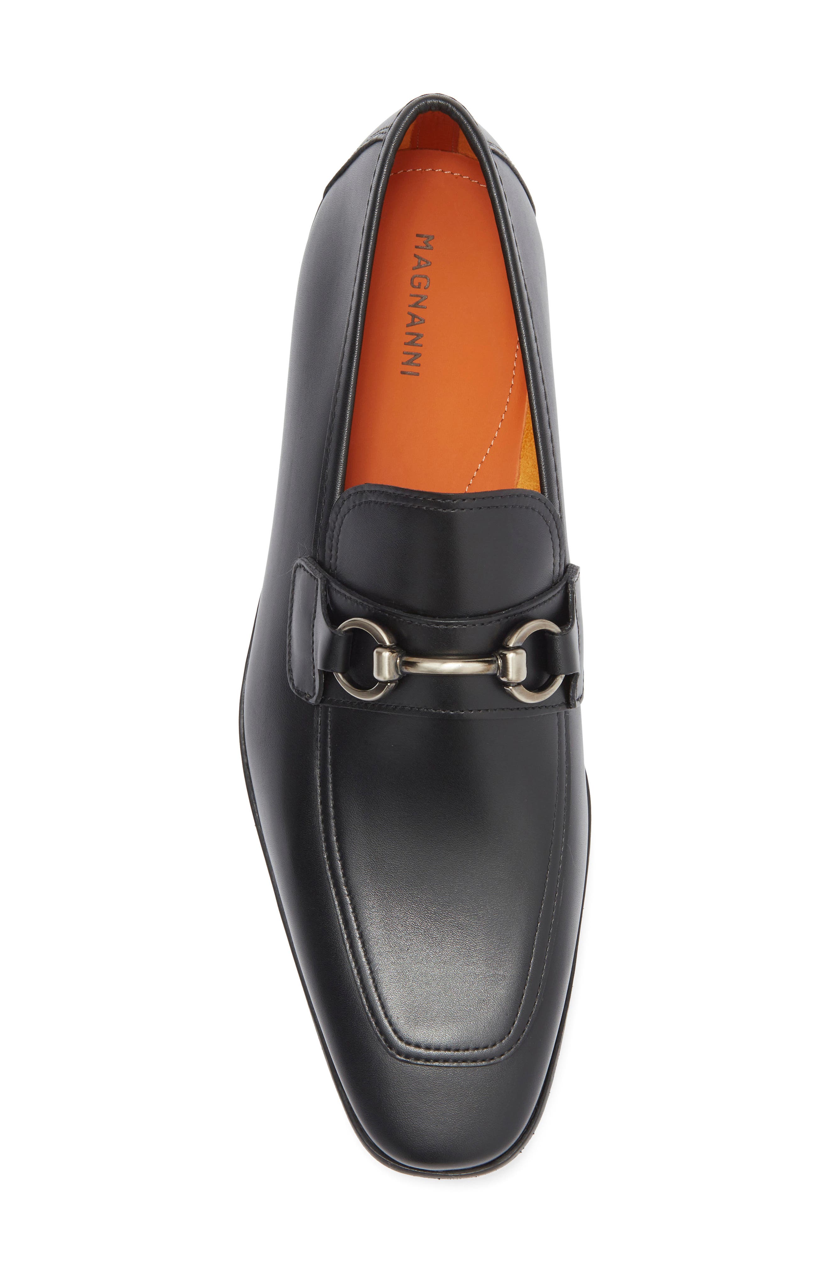 Magnanni Talaz Horsebit Loafer, Alternate, color, Black