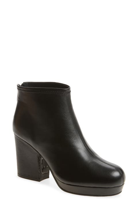 Isa Leather Bootie