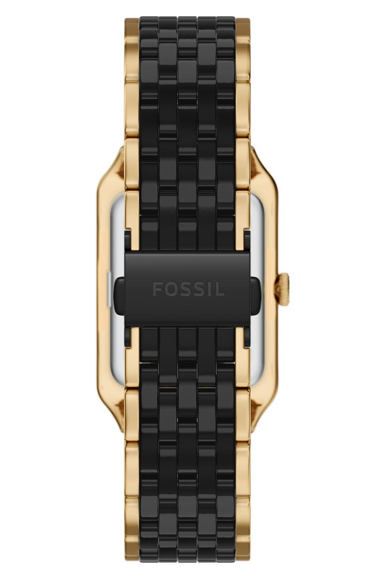 Raquel White Ceramic Bracelet Watch, 26mm, Alternate, color, BLACK