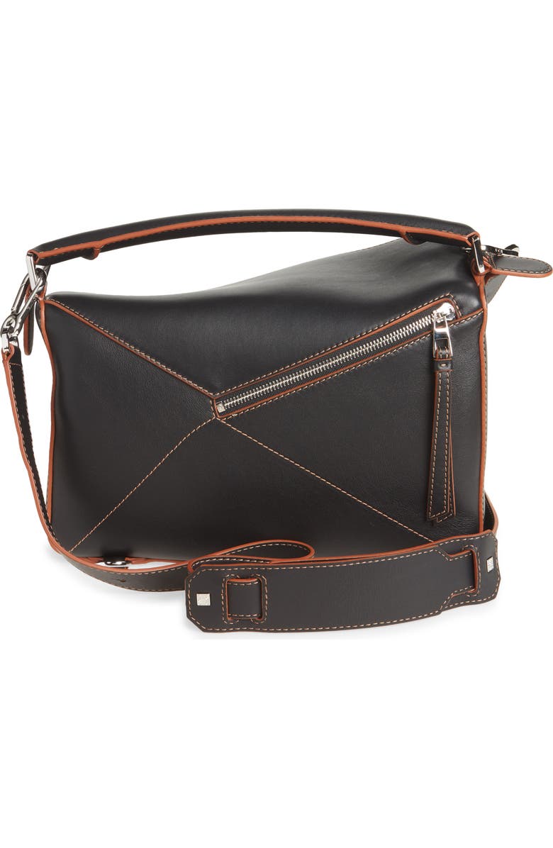 Loewe Puzzle Soft Leather Bag, Alternate, color,