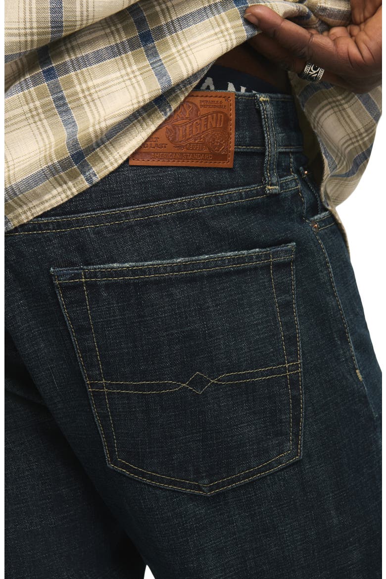 181 Relaxed Selvedge Straight Leg Jeans, Alternate, color, IRONHIDE