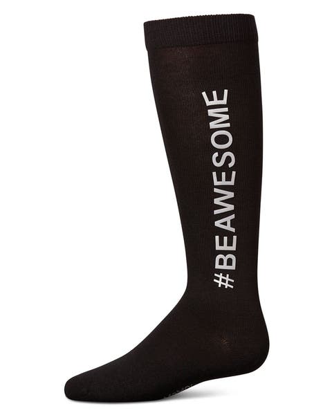 #BEAWESOME Knee High Socks (Little Kid & Big Kid)
