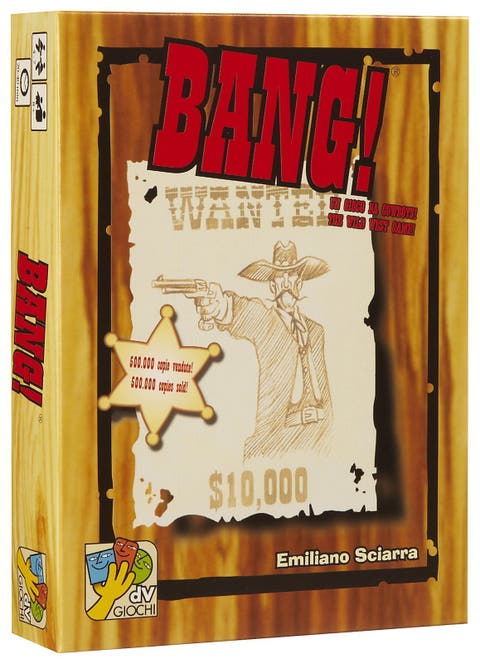 Bang 4Th Edition, Card Game, 47 Players, 30 Min, Adults & Kids
