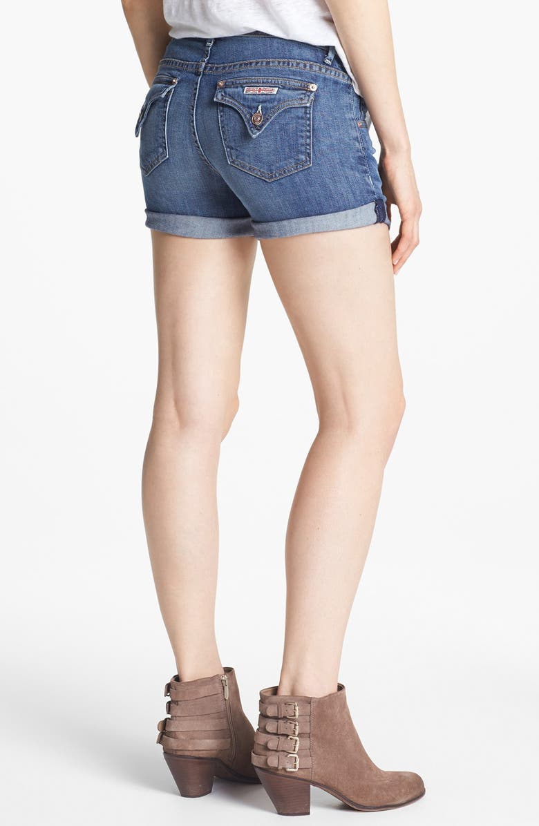 Hudson Jeans Cuff Denim Shorts, Alternate, color, 
