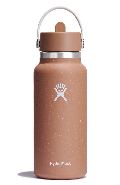 Hydro Flask 32-Ounce Wide Mouth Flex Straw Cap Water Bottle in Sandy 