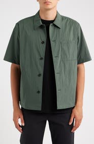 Theory Short Sleeve Button-Up Shirt