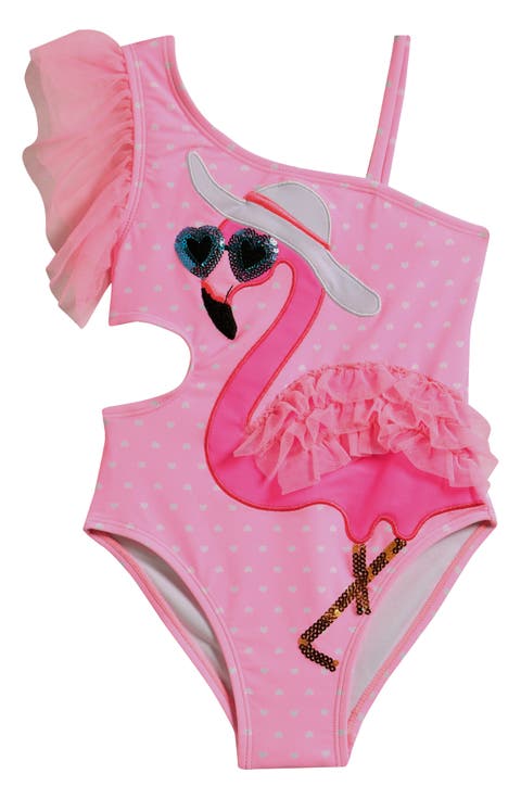 Wholesale Toddler Girl Ladybird One Piece Bathing Suit