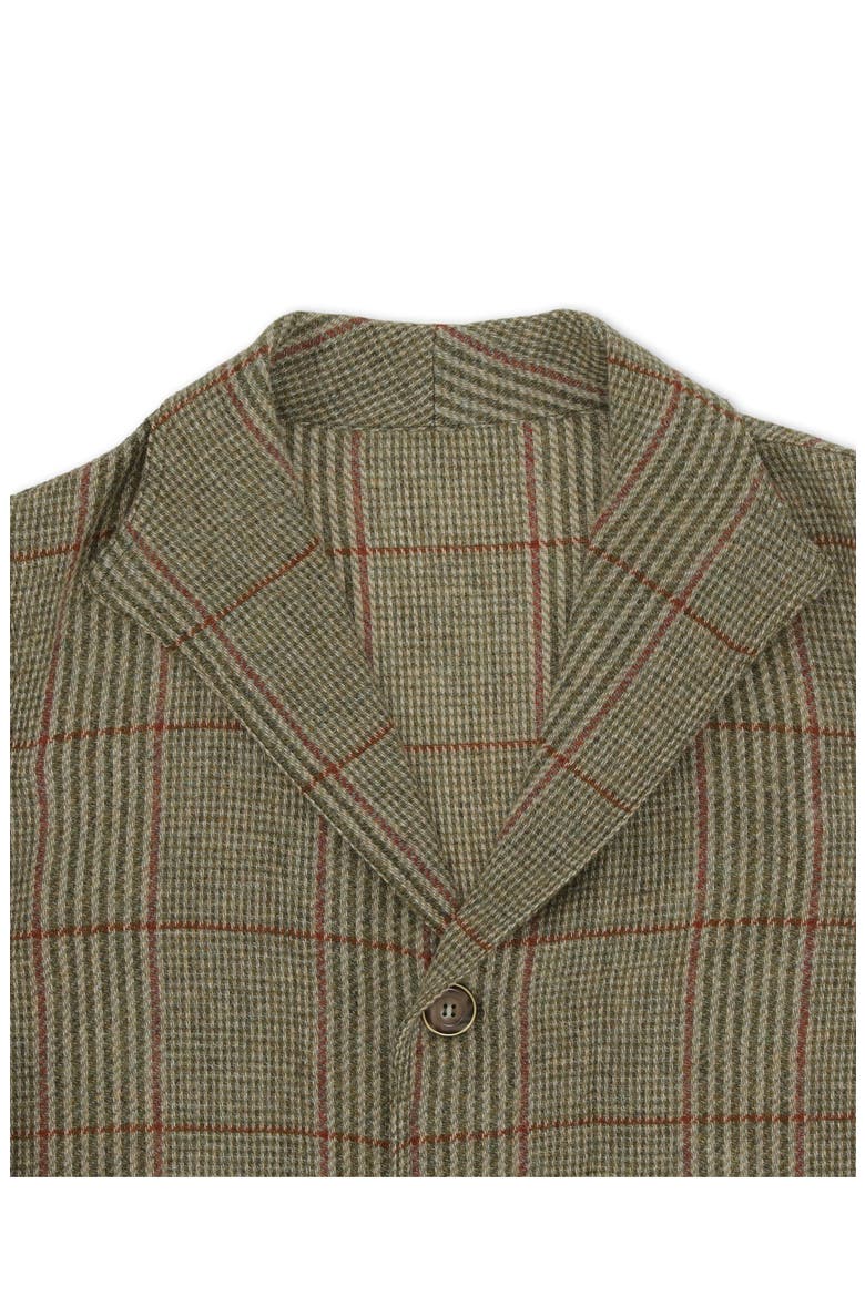 Scotland Check Wool Jacket, Alternate, color, Multicolor