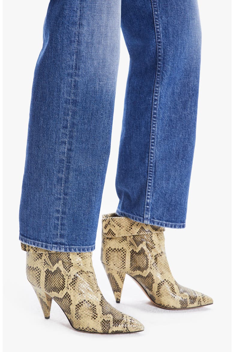 High Waist Study Hover Straight Leg Jeans, Alternate, color, TREATING MYSELF