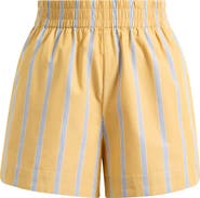 Madewell Pull-On Shorts in Washed Cotton Poplin