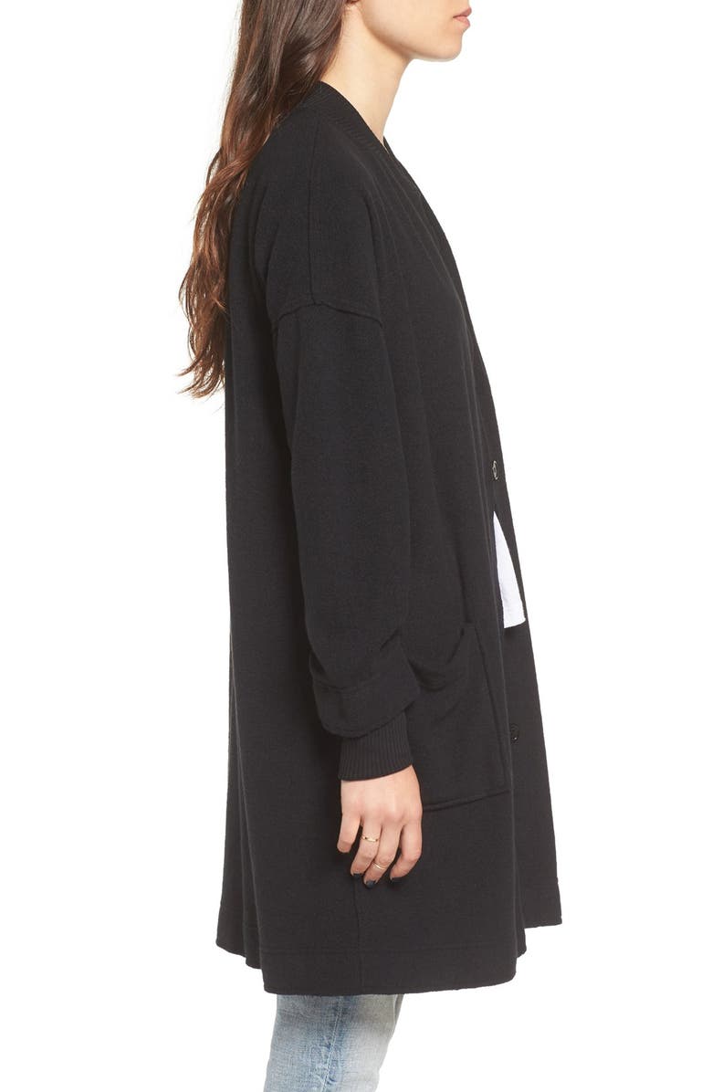 Chloe & Katie Varsity Patch Cardigan, Alternate, color, 