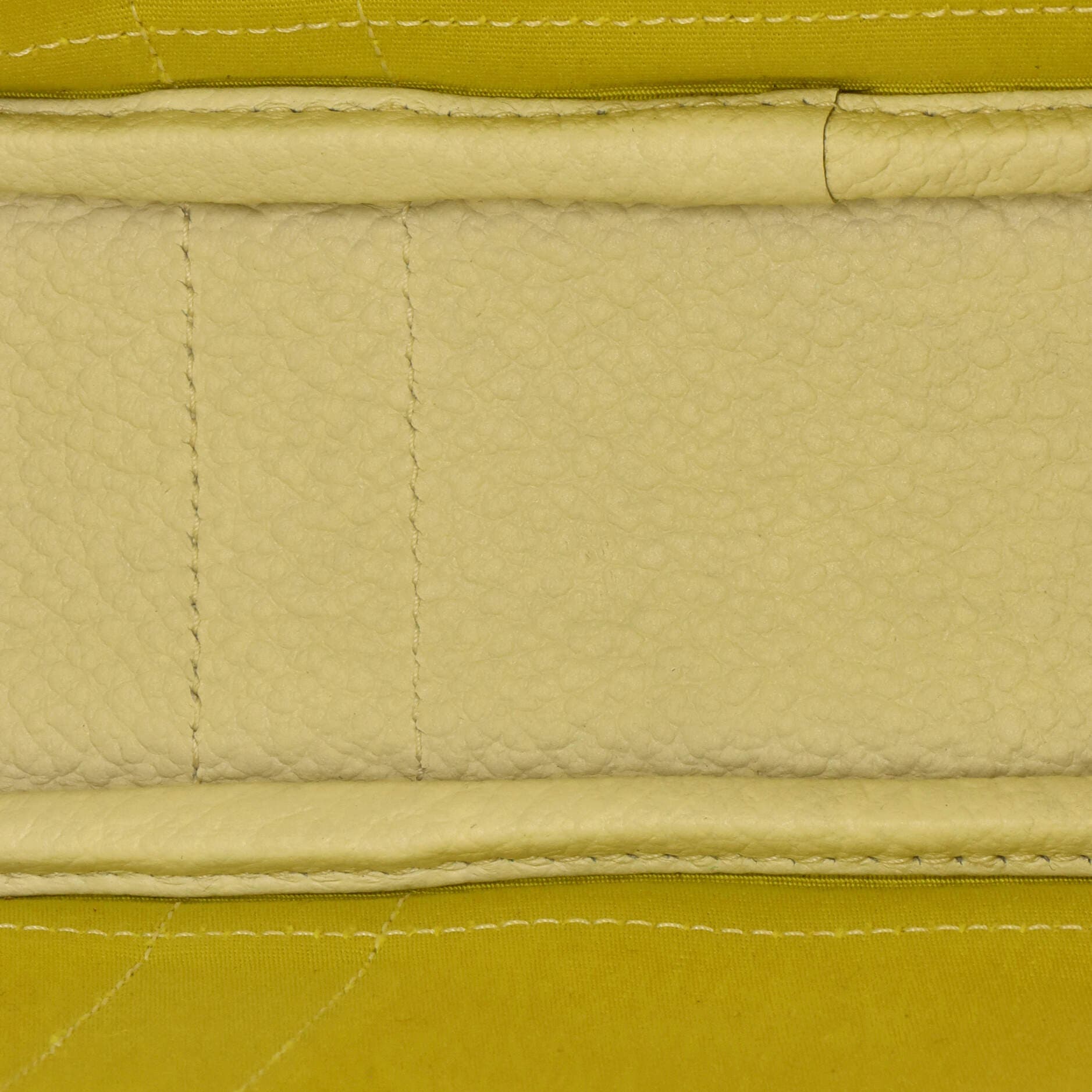 Pre-Owned Hermes Garden File Tote Toile and Leather 28, Alternate, color, Lime