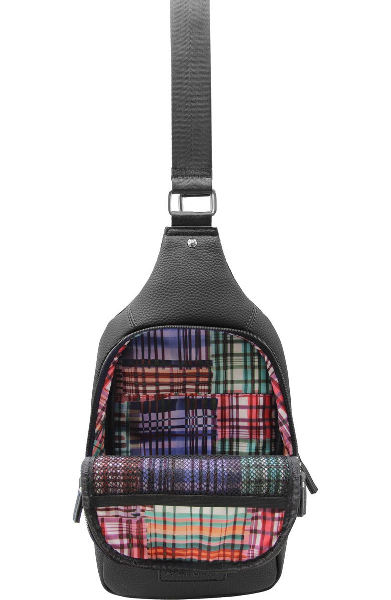 Robert Graham Dash Sling Crossbody Bag, Alternate, color, Black