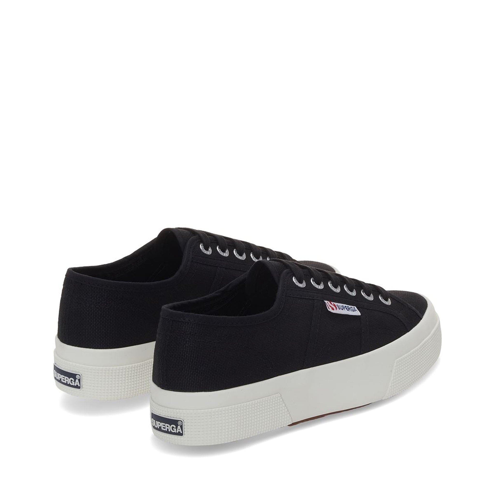 Superga 2740 Platform Sneakers, Alternate, color, Black