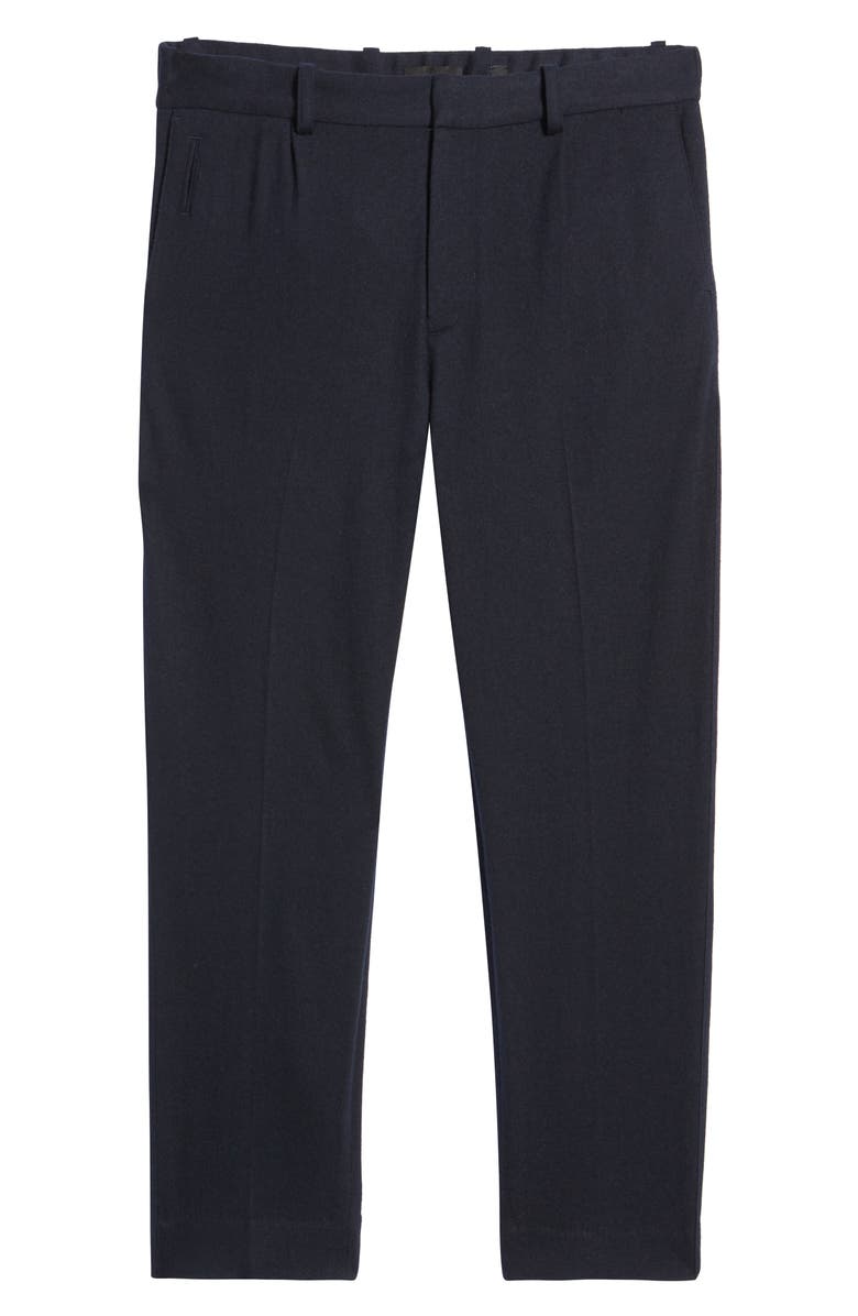 Vince Cozy Solid Wool Flat Front Dress Pants, Alternate, color, 