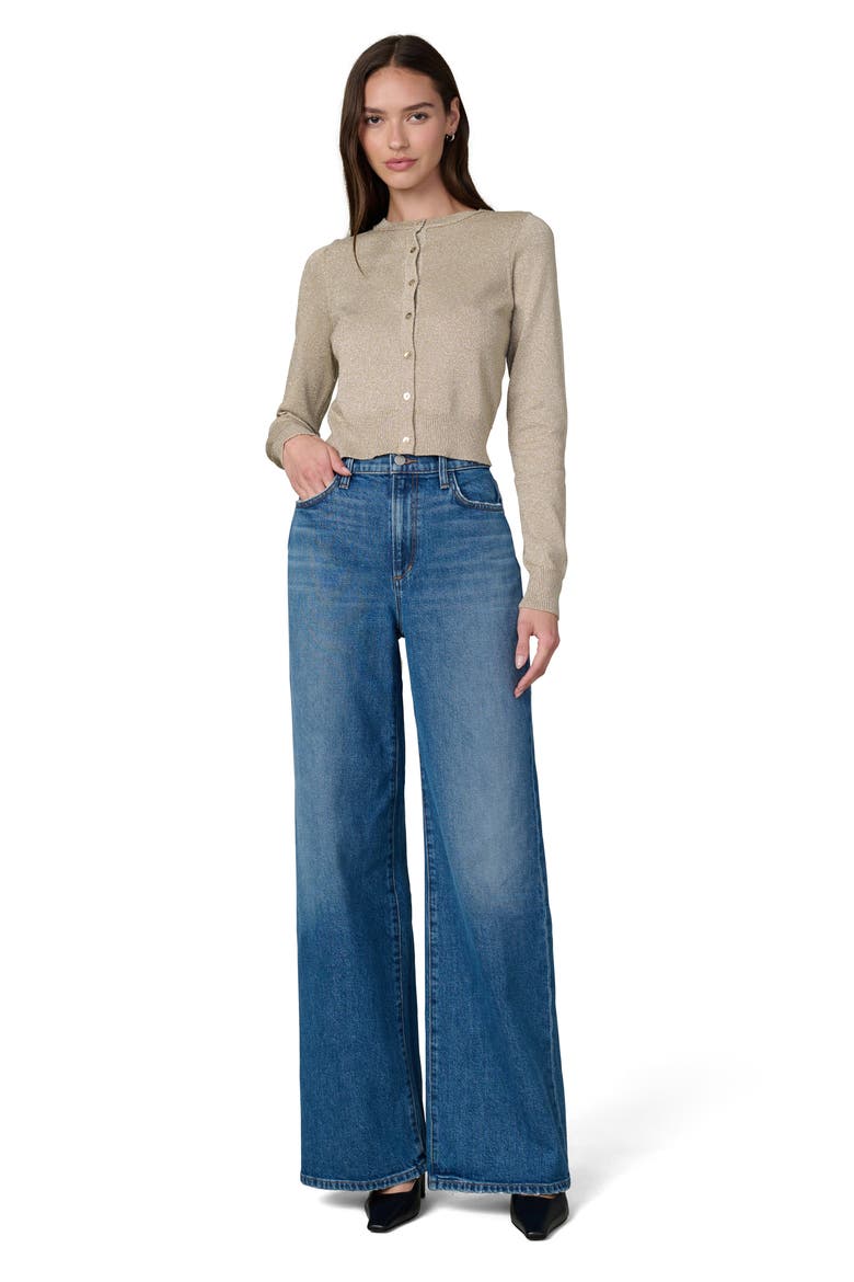 The Mia High Waist Wide Leg Jeans, Alternate, color, ZEAL