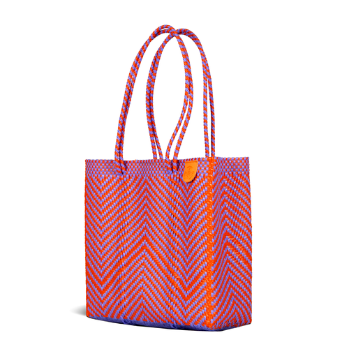 Tin Marin Positano Woven Tote In Pink