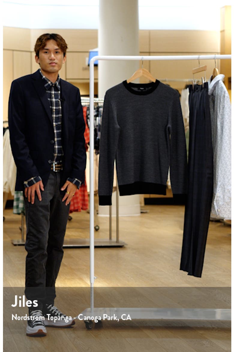 Maden Novo Merino Wool Blend Crewneck Sweater video