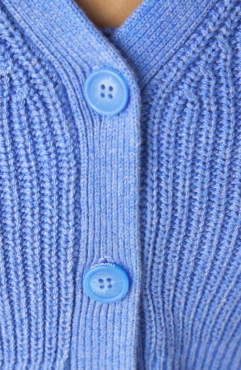 Florence by Mills Bright Side Crop Cardigan, Alternate, color, Ultramarine