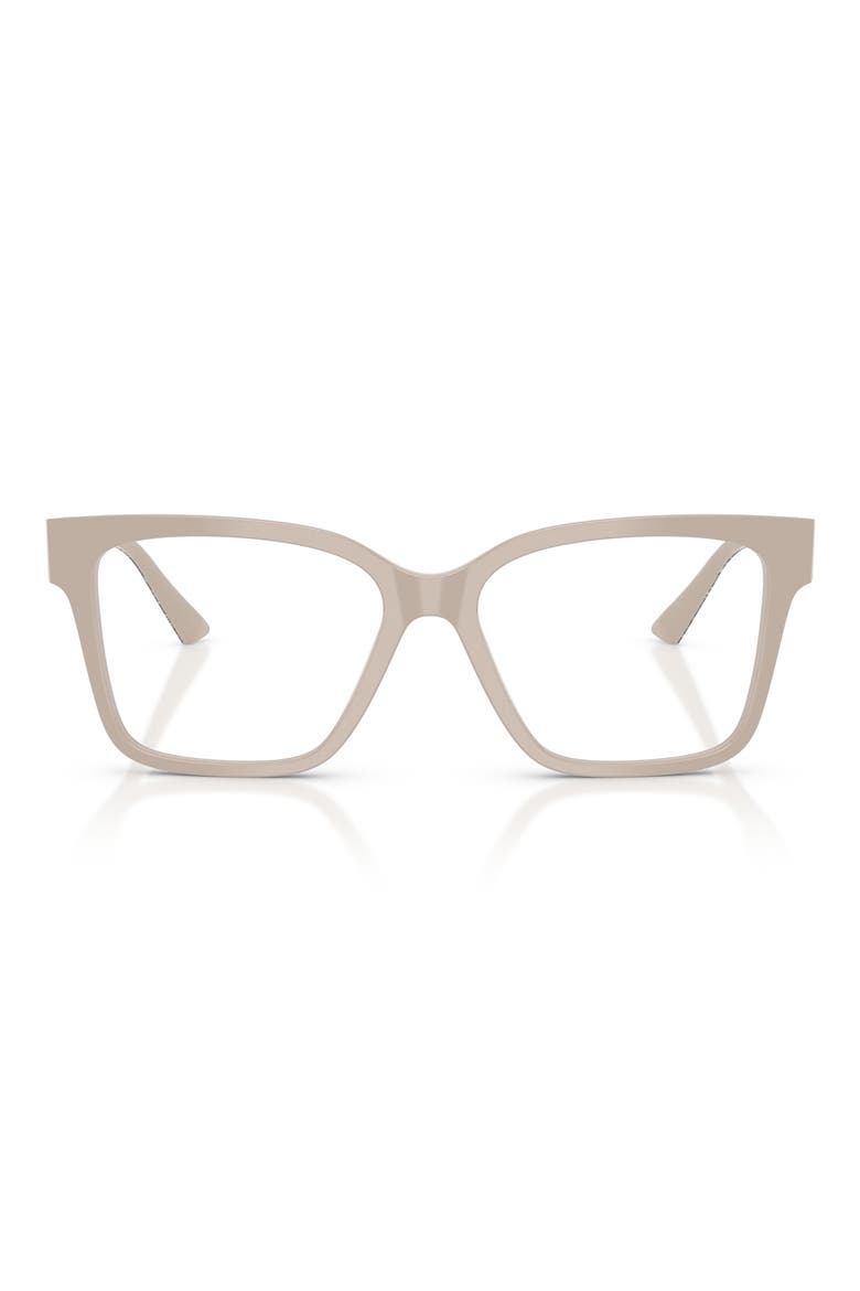 55mm Pillow Optical Glasses, Main, color, SAND / DEMO LENS