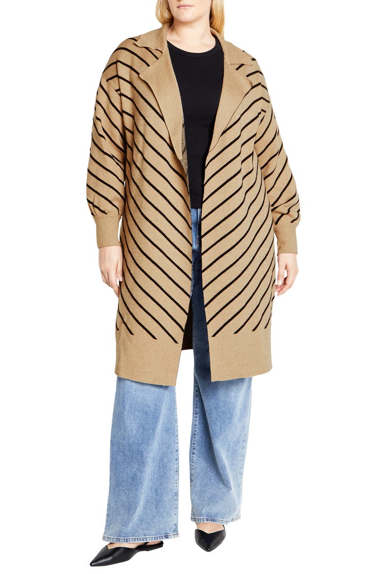 Elsie Stripe Cardigan, Main, color, STRIPE