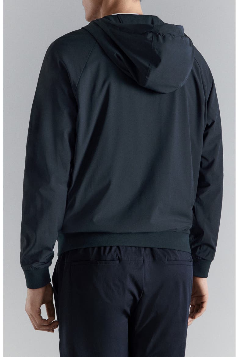 Performance Zip Hoodie, Alternate, color, NAVY