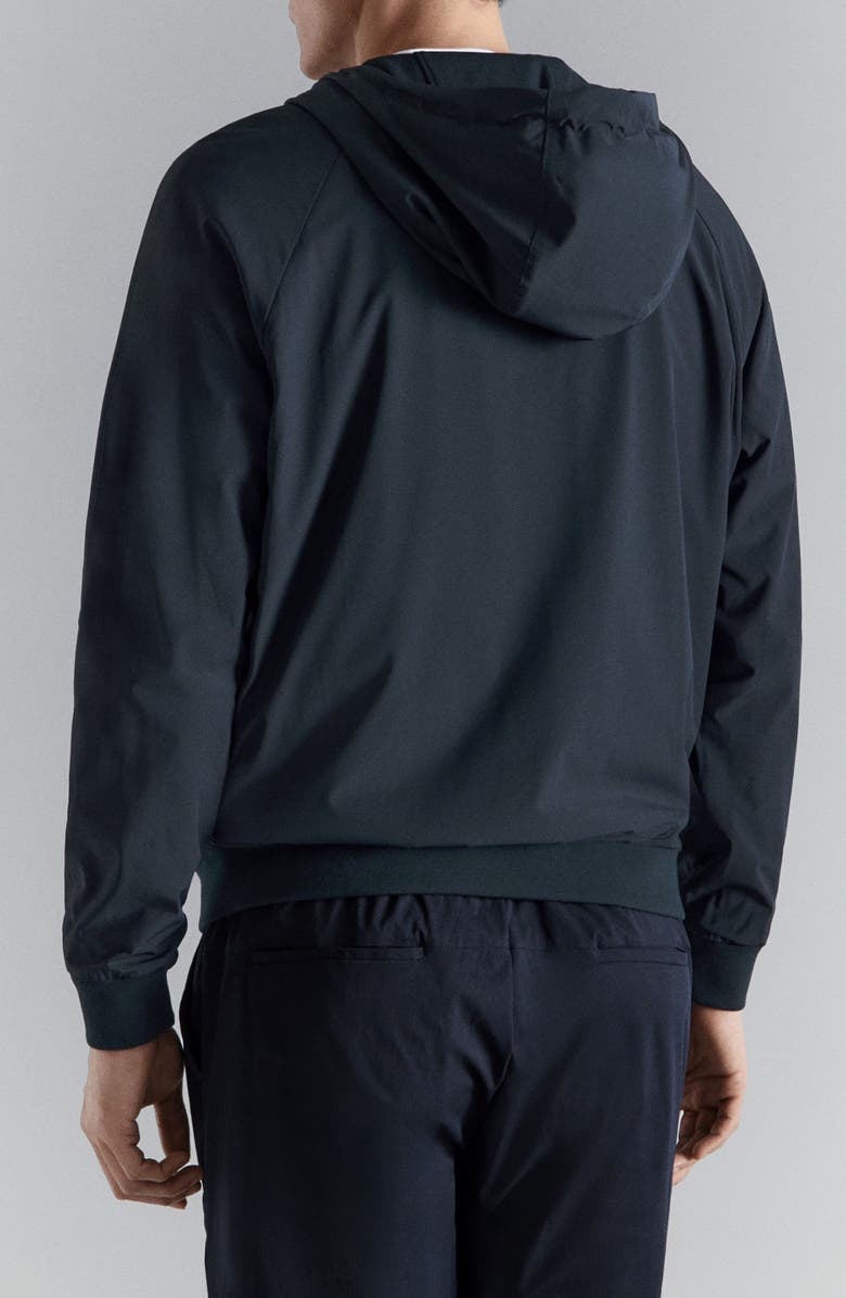 MANGO Performance Zip Hoodie, Alternate, color, Navy