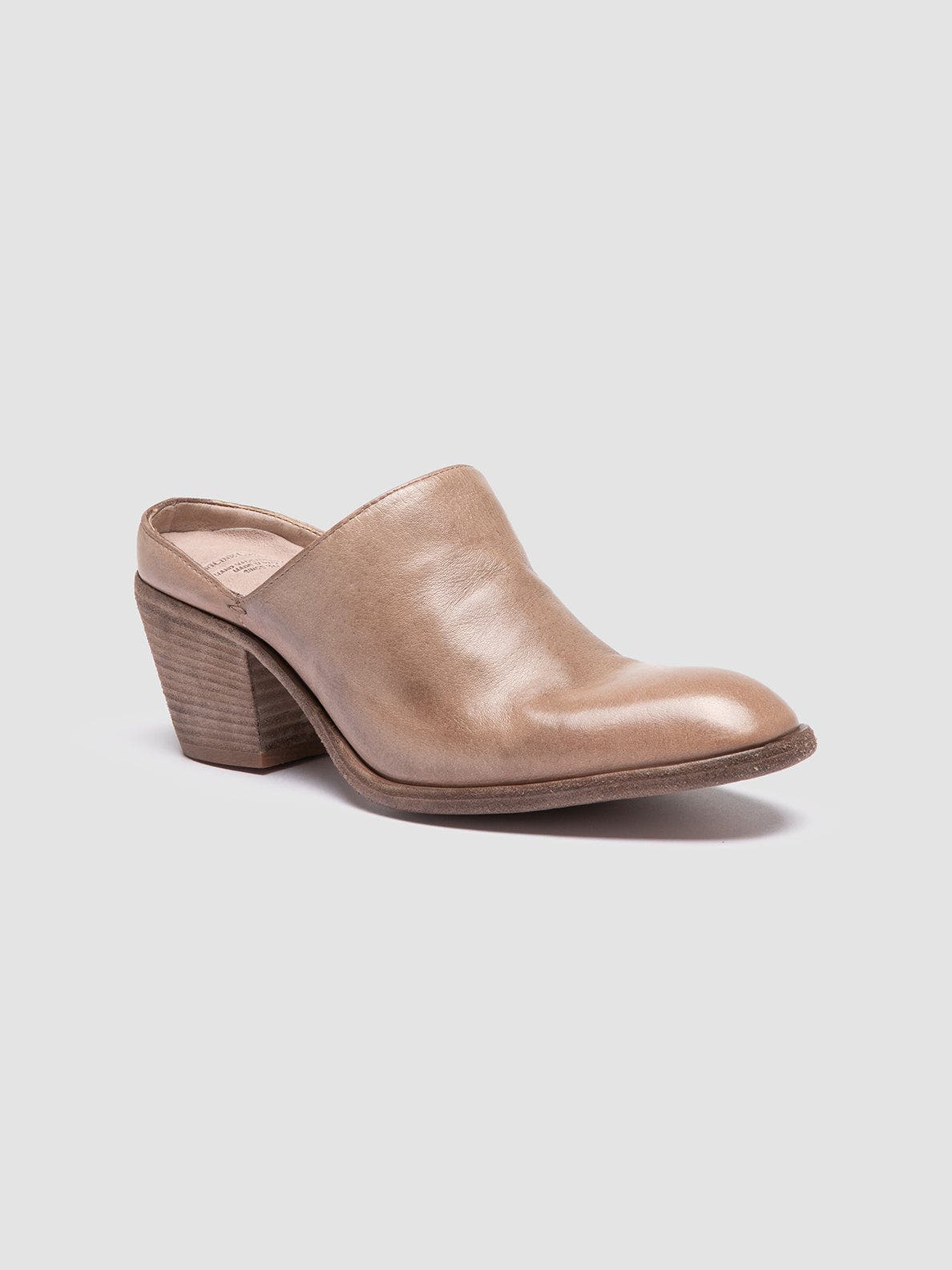 Officine Creative Sydne 012 Leather Slide, Main, color, Taupe