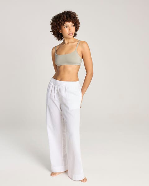 The Seersucker Button Long Pant