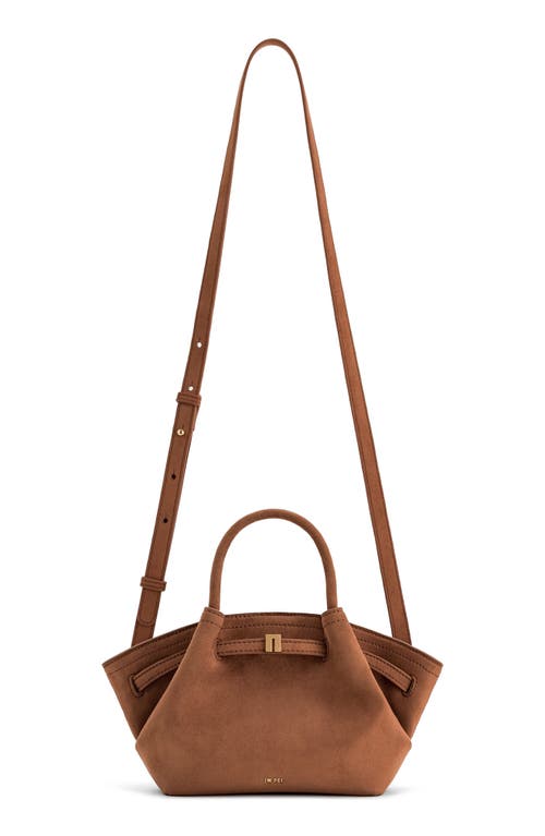 Jw Pei Hana Faux Suede Tote In Brown