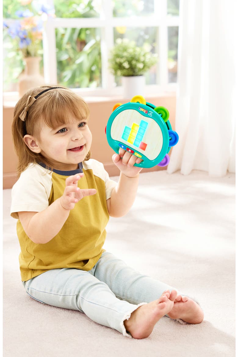 Pixel Beat Tambourine, Alternate, color, MULTIPLECOLOR