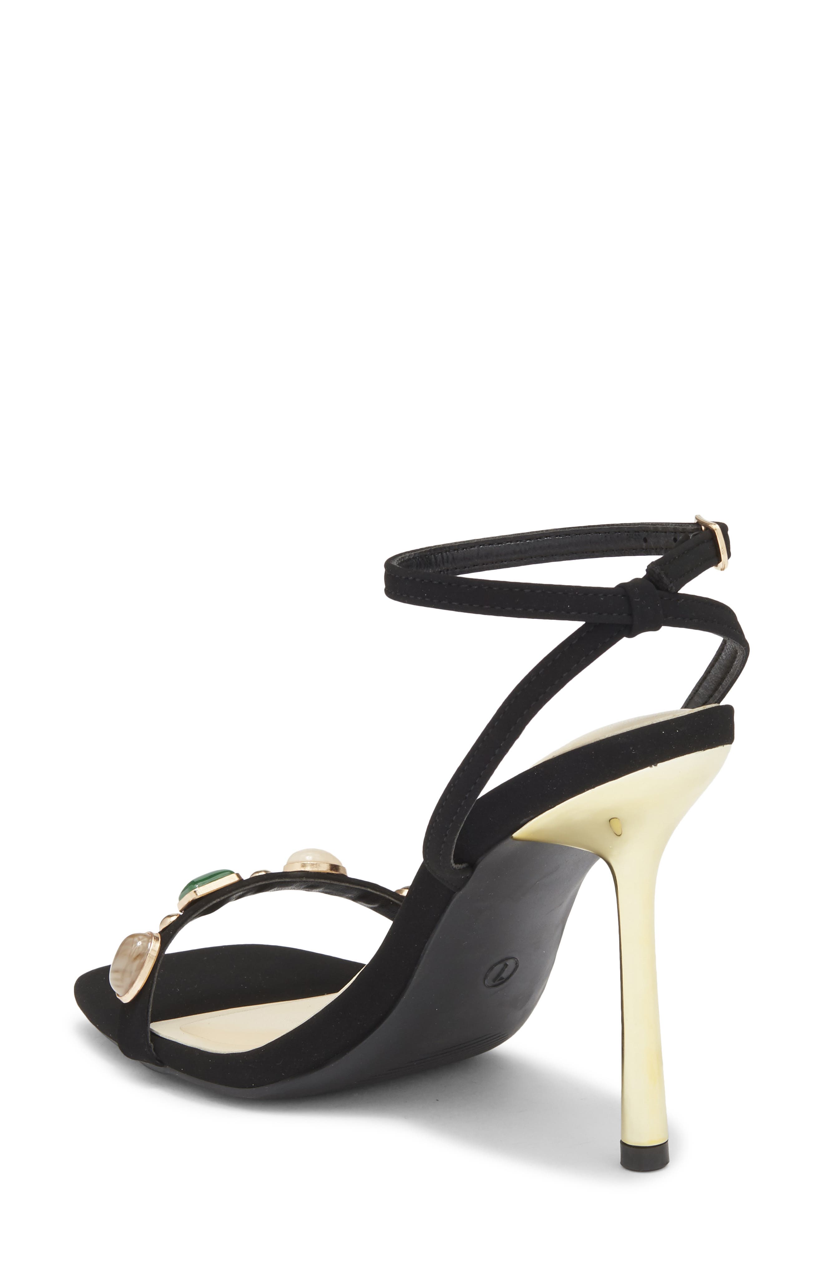 Narala Ankle Strap Sandal, Alternate, color, BLACK