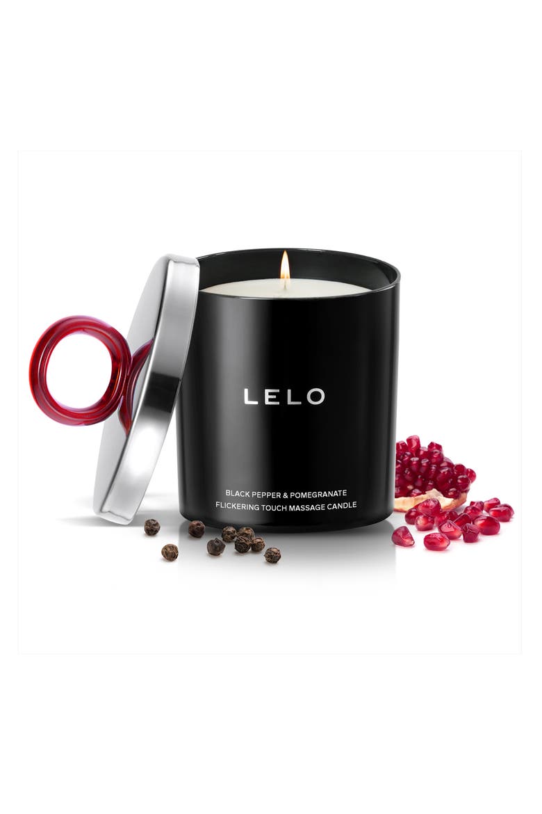 Flickering Touch Massage Candle, Alternate, color, BLACK PEPPER