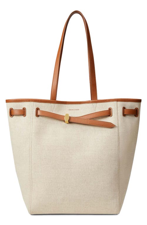 Shop Veronica Beard Dash Tote In Natural Hazel